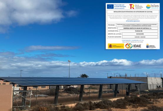 Ir a la noticia Impulsamos la transición energética con nueva instalación solar fotovoltaica de 32,40 kWp financiada por NextGenerationEU